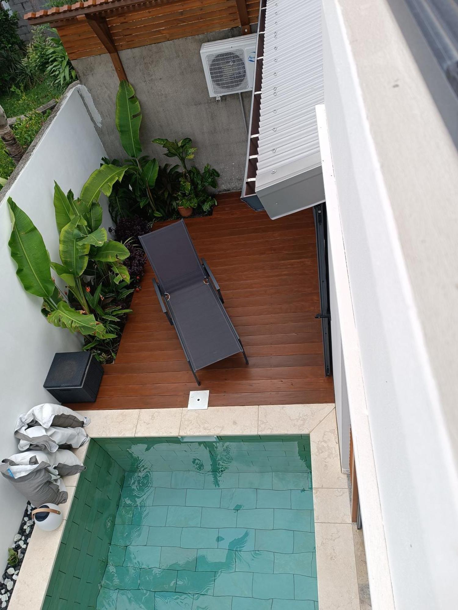 Villa O'Lhaya Piscine Pivee سانت-جوزيف المظهر الخارجي الصورة