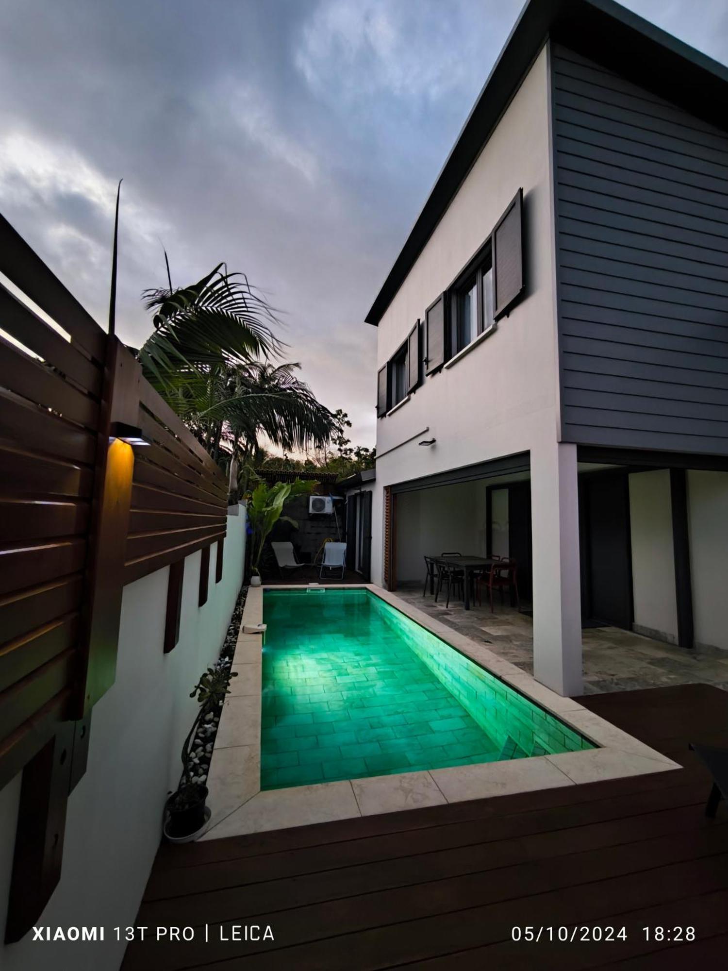 Villa O'Lhaya Piscine Pivee سانت-جوزيف المظهر الخارجي الصورة