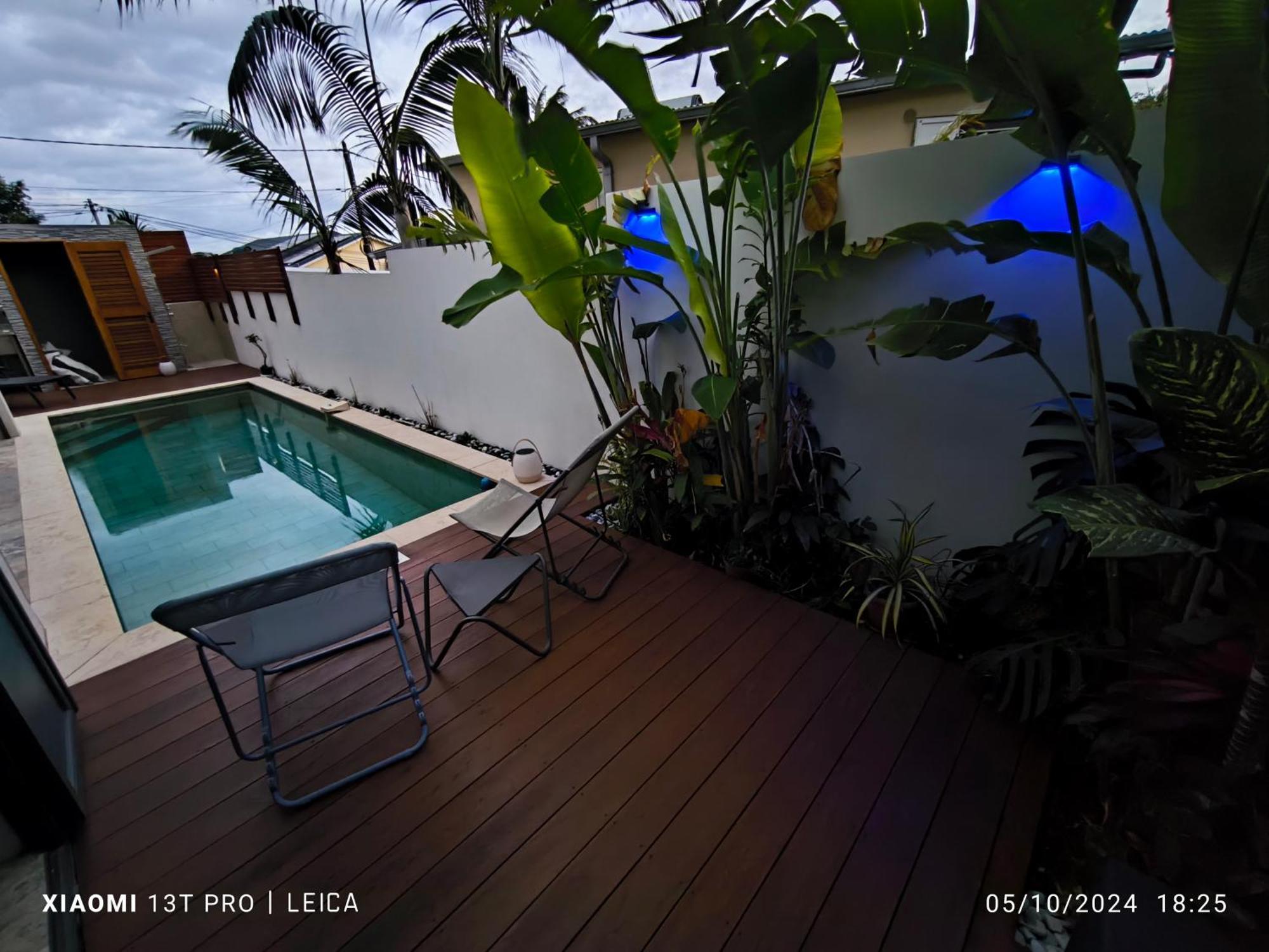 Villa O'Lhaya Piscine Pivee سانت-جوزيف المظهر الخارجي الصورة